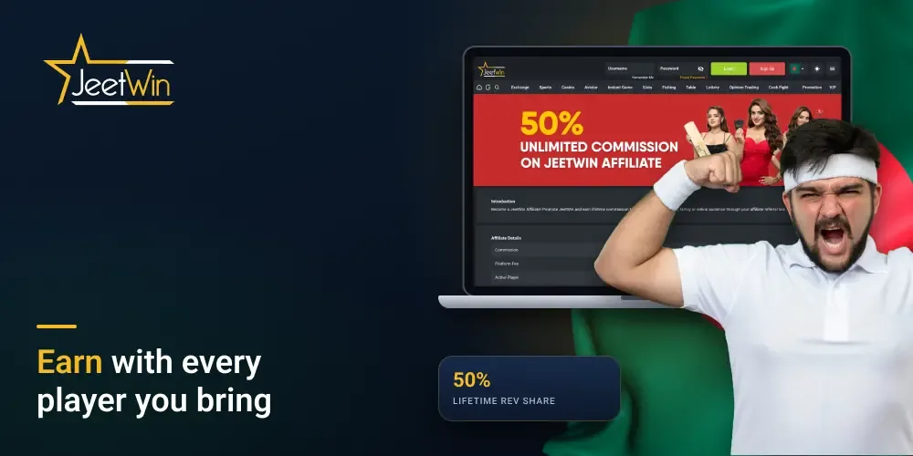 Affiliate Program in Jeetwin BD