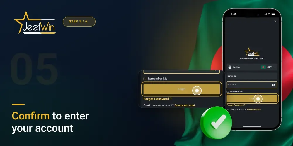 Click on Login button in Jeetwin