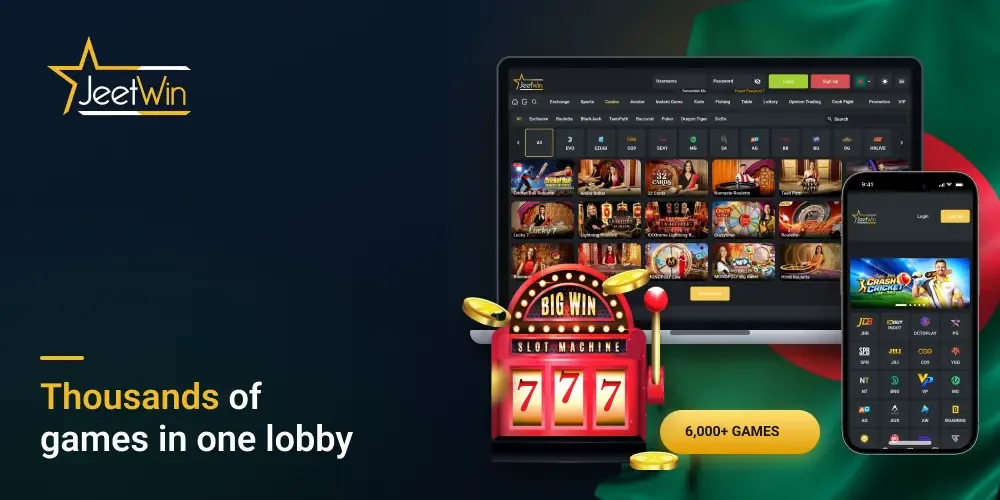 Popular Casino Titles in Jeetwin Bangladesh