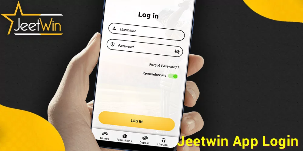 আপনার JeetWin মোবাইল অ্যাপ অ্যাকাউন্টে কীভাবে লগ ইন করবেন তার নির্দেশাবলী