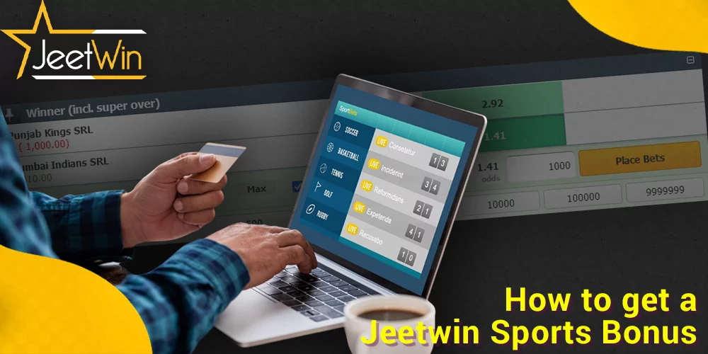 step-by-step instructions on how to get a Sports Bonus at JeetWin