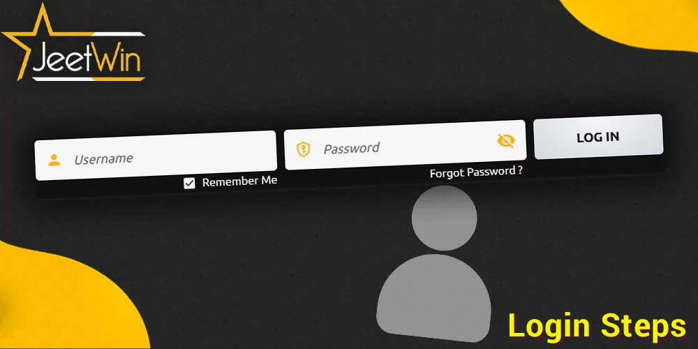 Instruction on how to Login at JeetWin