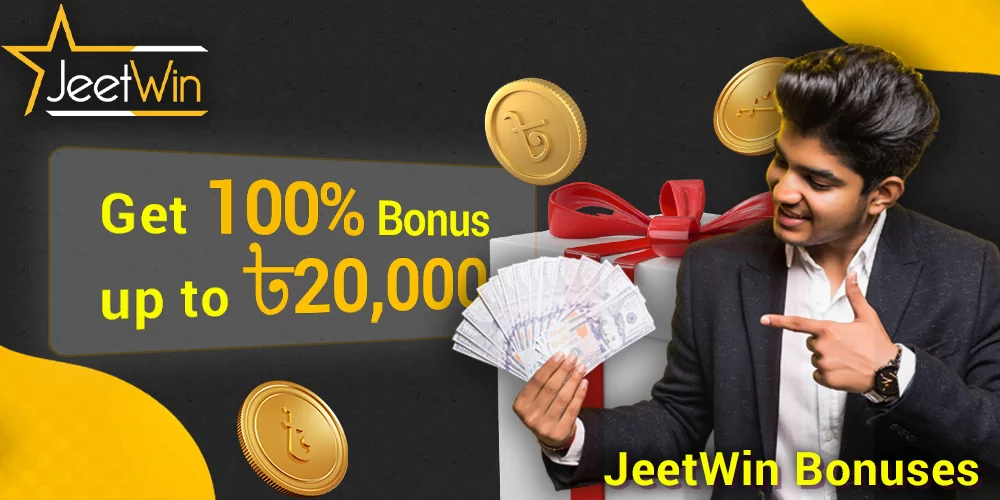 JeetWin Bonus Offers for Bengali Players - get up to ৳20,000