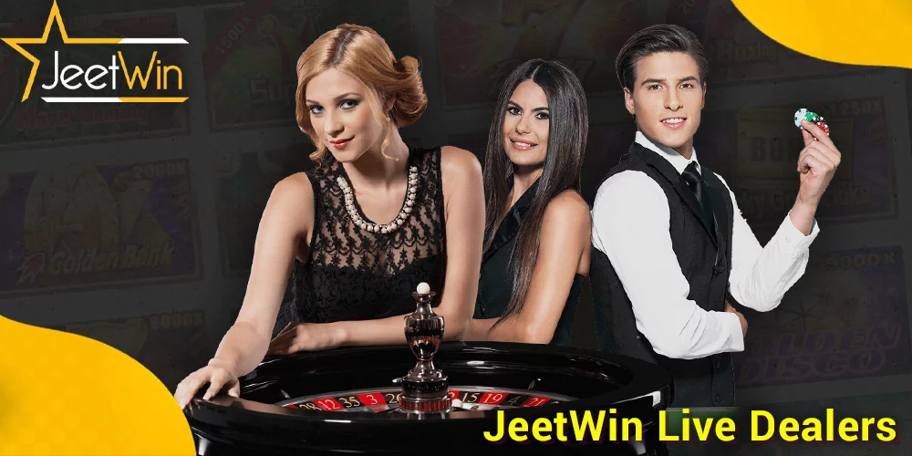 Professional JeetWin live casino dealers