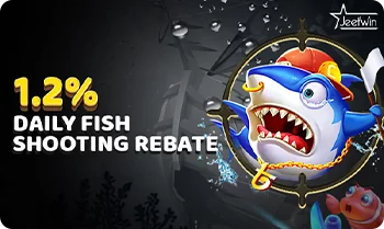 Fish Shooting Rebate bonus at JeetWin