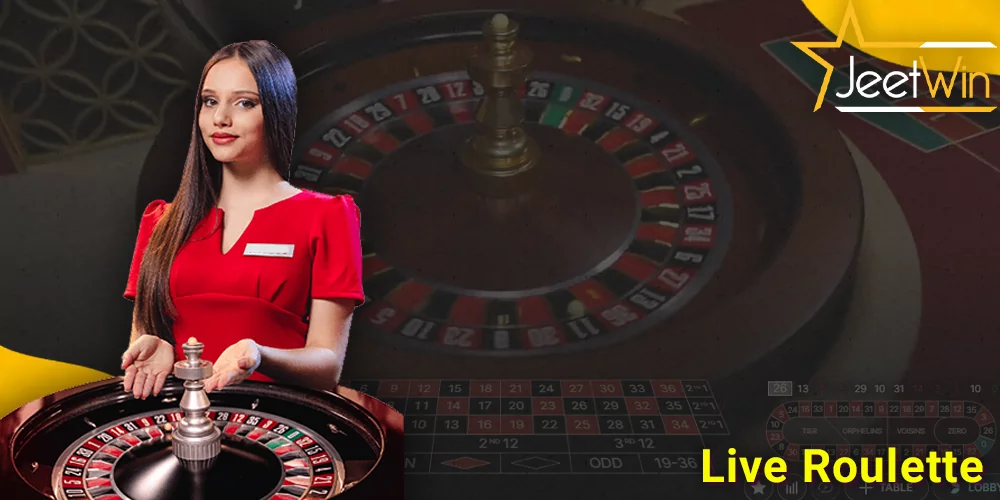 Live Roulette at JeetWin casino