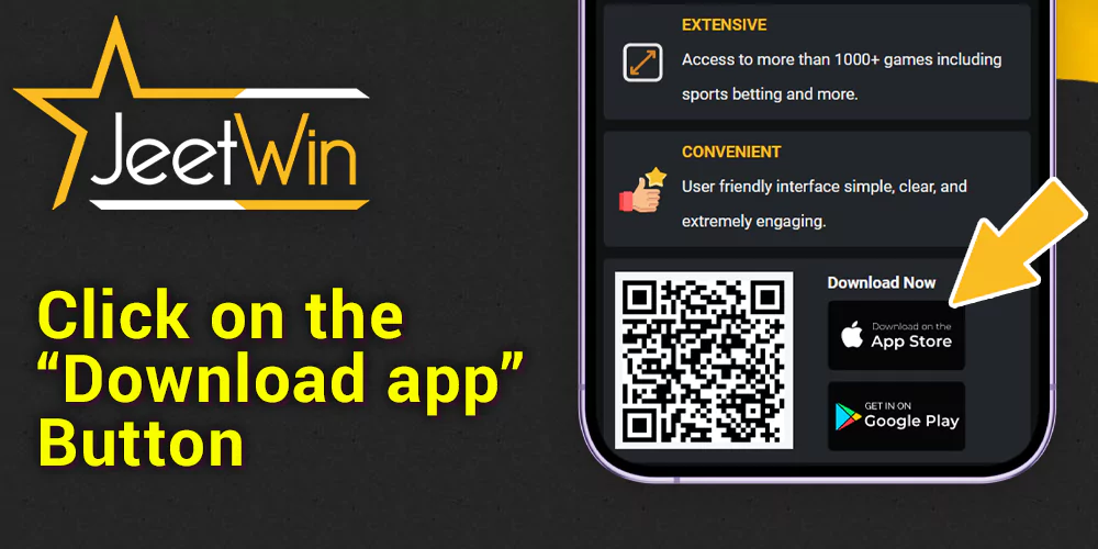 Click Download JeetWin App button