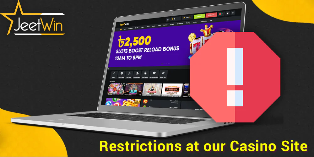 Restrictions at JeetWin casino