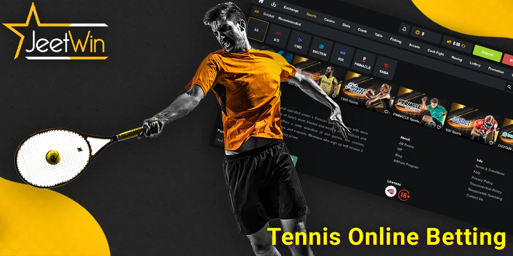 bet on tennis at JeetWin BD