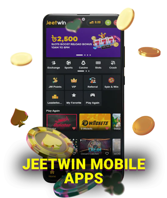 JeetWin mobile apps for Android and iOS